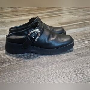 🩷Black Leather Aerosoles Fox Size 8.5M💜